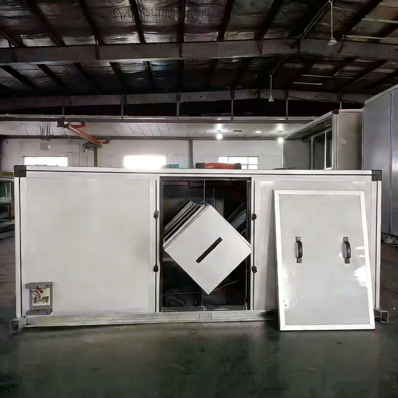 приточно-вытяжная установка из цветной стали