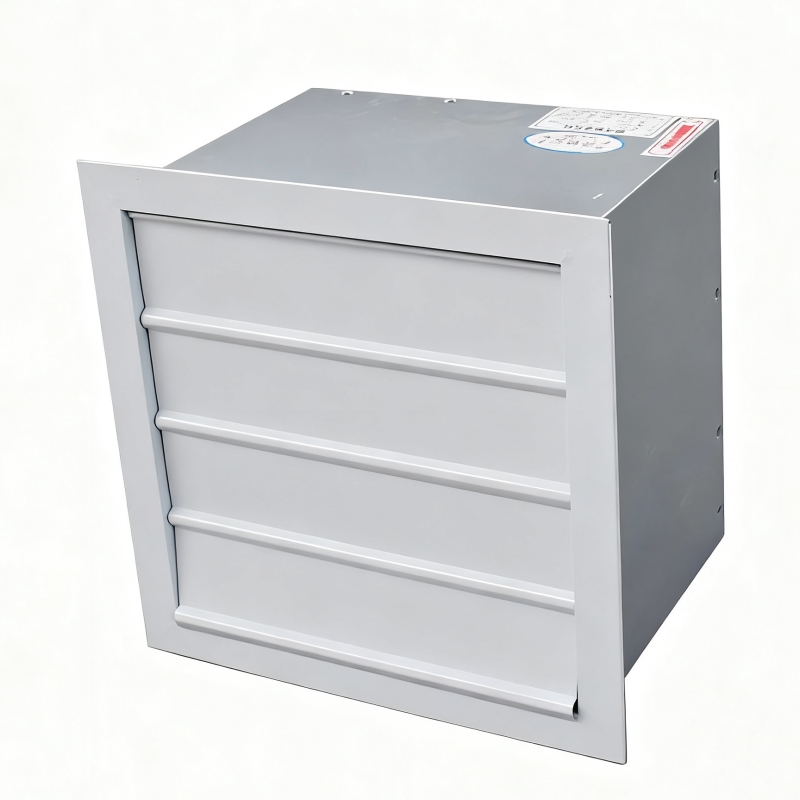 вентилятор квадратный осевой