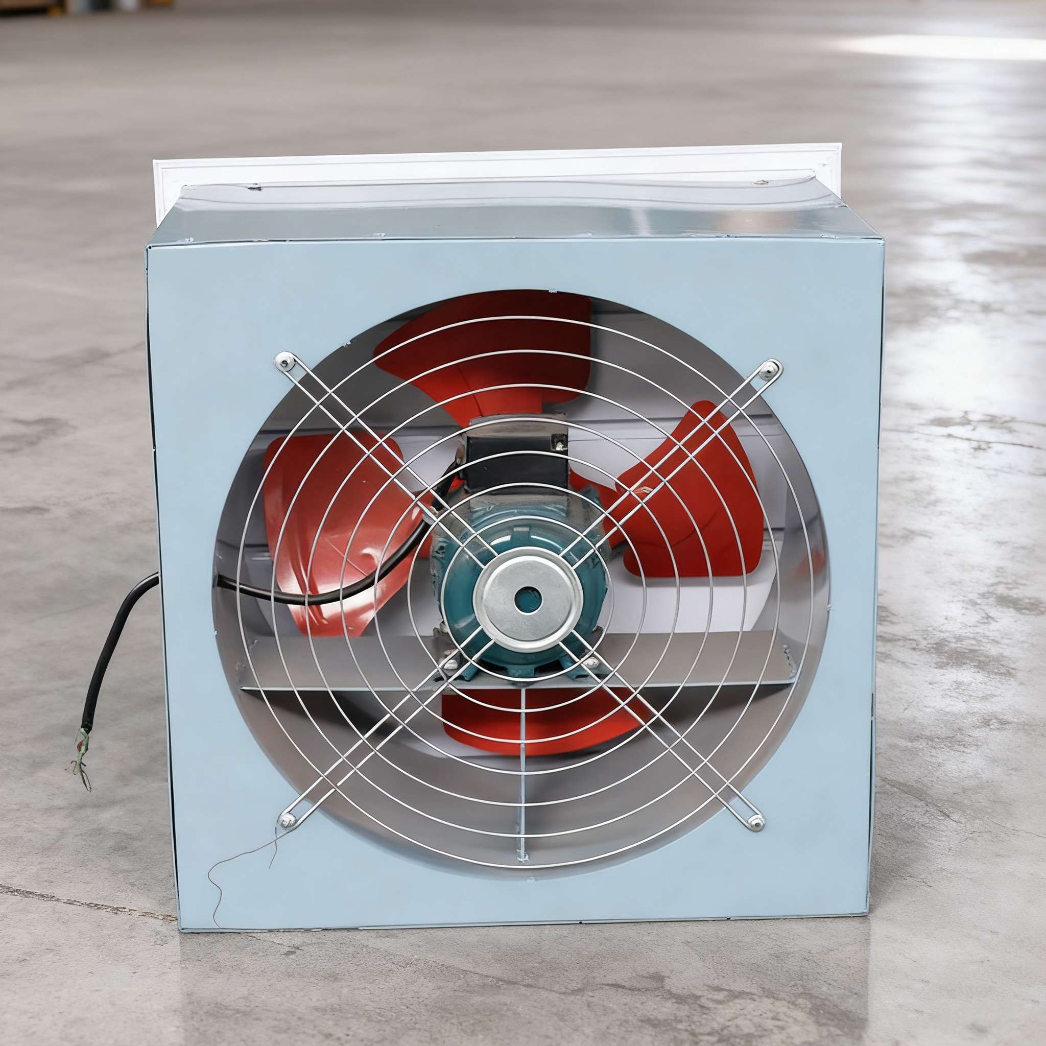 осевой вентилятор настенный промышленный
