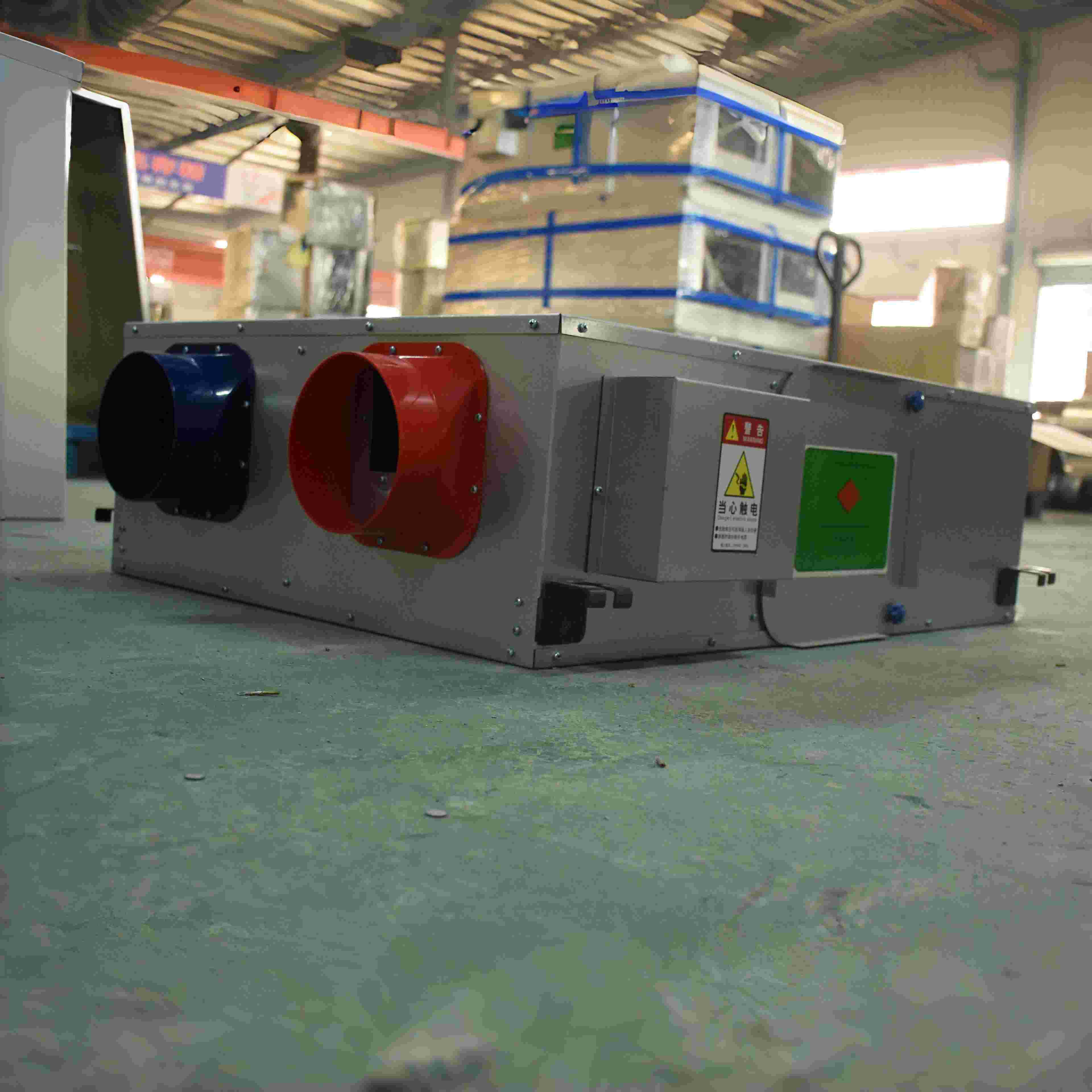 Приточно-вытяжная установка с пластинчатым рекуператором