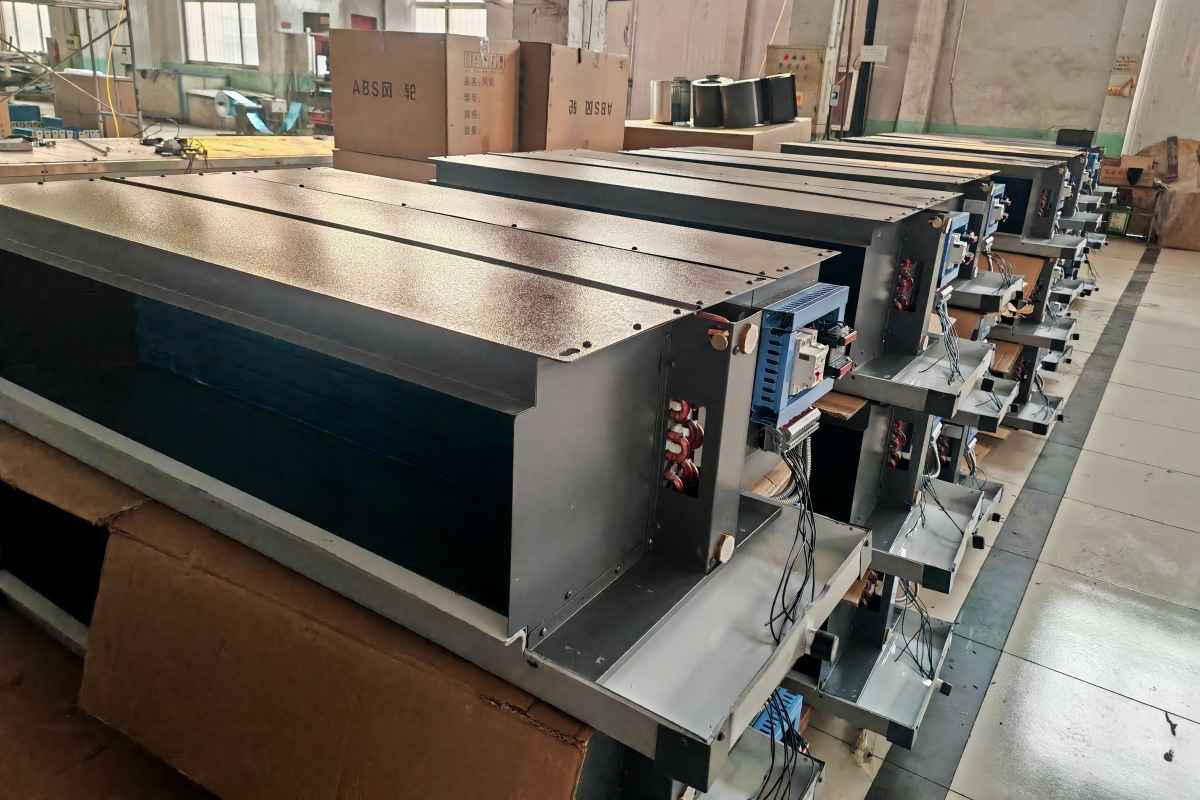 Завершено производство горизонтальных скрытых фанкойлов для гостиничного проекта на Филиппинах