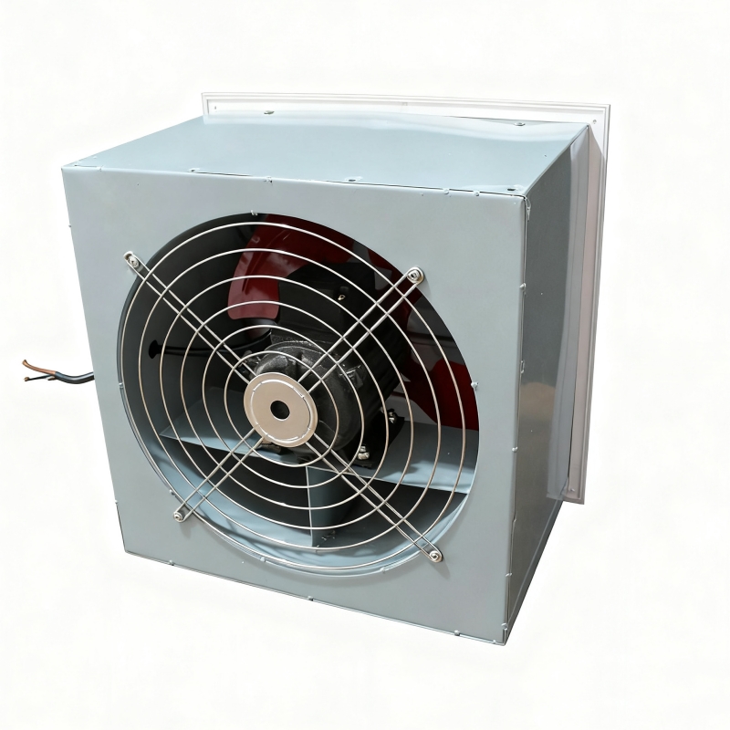 вентилятор квадратный осевой