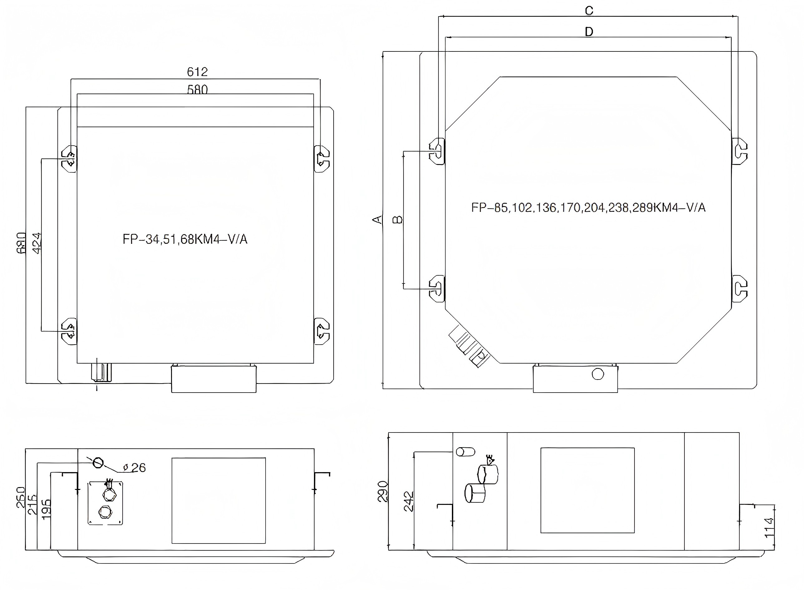 потолочный кондиционер для офиса