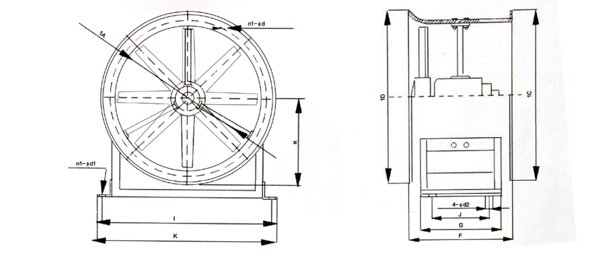 вентилятор осевой вытяжной