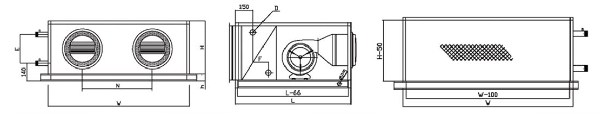Струйная воздухообрабатывающая установка