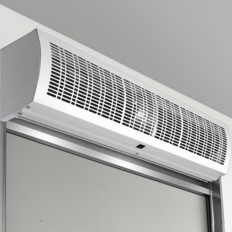 воздушные завесы в дверном проеме