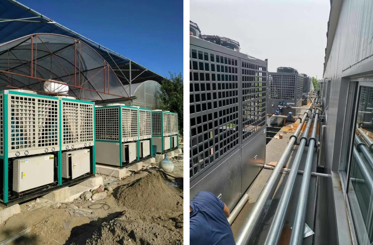 модульный блок с воздушным охлаждением