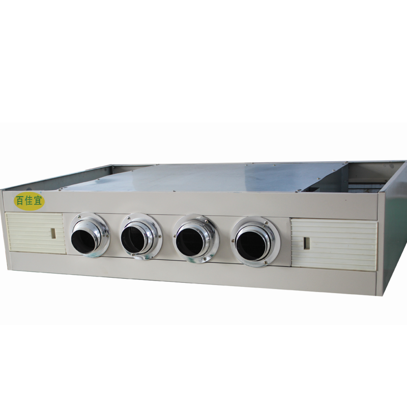 Промышленный вертикальный фанкойл открытого типа 